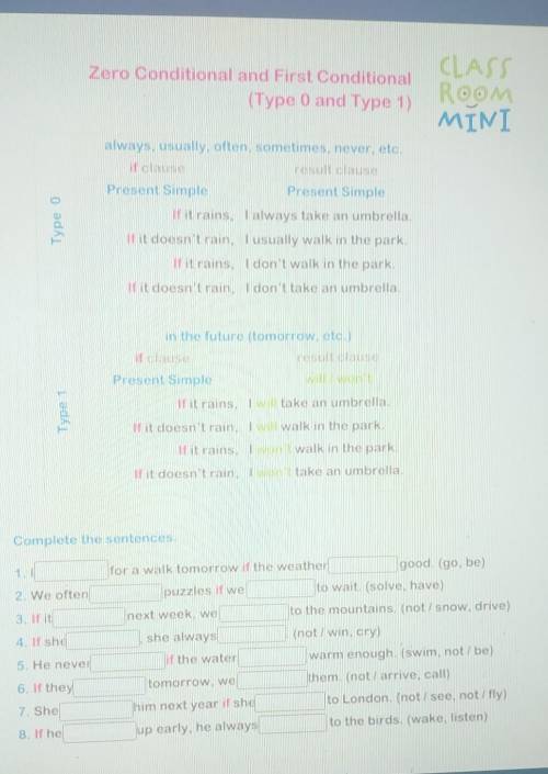 Zero Conditional and First )
