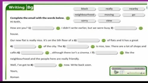 С АНГЛИЙСКИМ, ВОТ ТЕКСТ Hi Nurlan,1 Sorry I didn't write earlier but we werebusy moving house.2 It i