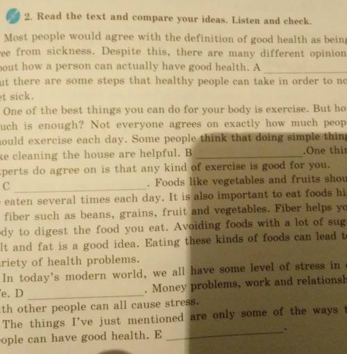 Read the text and compare your ideas. Listen and check