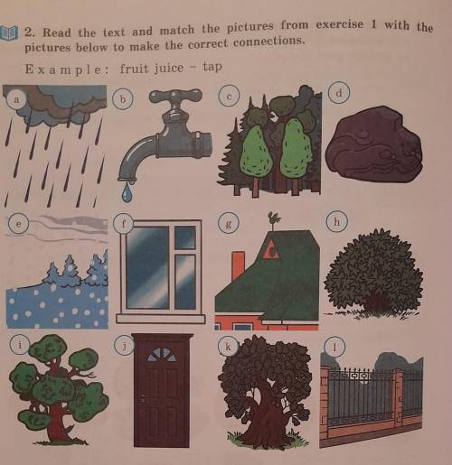 2. Read the text and match the pictures from exercise 1 with the pictures below to make the correct