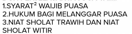 Quizz... jawab yang ada di foto