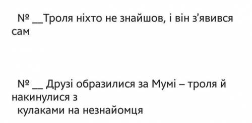 Чарівний капелюх відновідь послідовність події. 3 часть