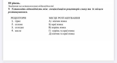 8-класс, сенсорная система, Биология