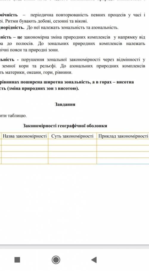 Закономірності географічної оболонки все на фото, ​