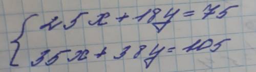 Решите сисемное уравнение 