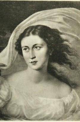 1. Кто изображён на рисунке? * А) Мария Андреевна Протасова, племянница ЖуковскогоБ) Александра Прот