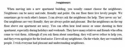 надо Mark the sentences TRUE or FALSE1. Every people can choose where to live but we cannot choose t
