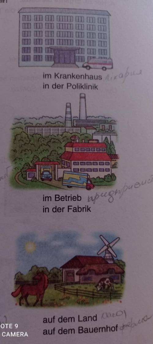Wer kann wo arbeiten? Erzähle 