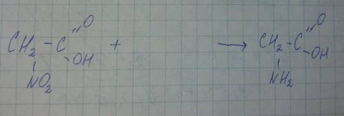 Ch2-c=o-oh-no2+--->ch2-c=o-oh-nh2