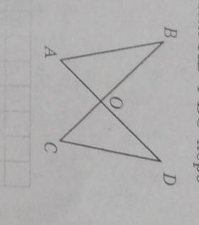 нужен ответДано:ВО=DO ,кут АВС=45°, кут АОС=95°, кут ВСD=50°. Знайти кут ОВС. Довести: трикутник АВС