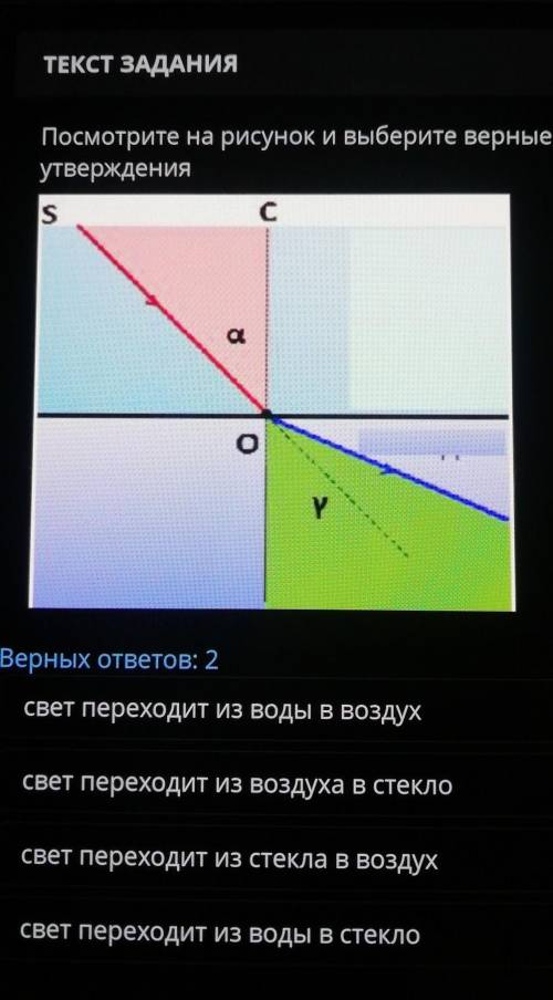 Смотрите на рисунок Выберите верное утверждение 