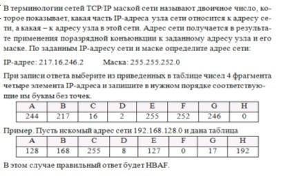 . В терминологии сетей TCP\IP маской называют двоичное число, которое показывает, какая часть IP-адр