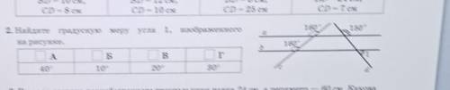 Варианты ответа А 40Б 10В 20Г30