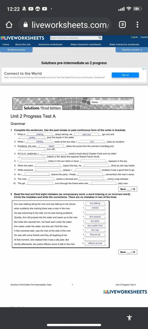 нужны ответил на етот сайт https://www.liveworksheets.com/ir1958535xs