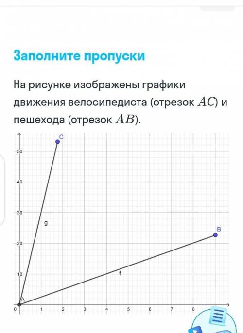 За 1 час велосипидист проехал путь в раза больше, чем за тоже время