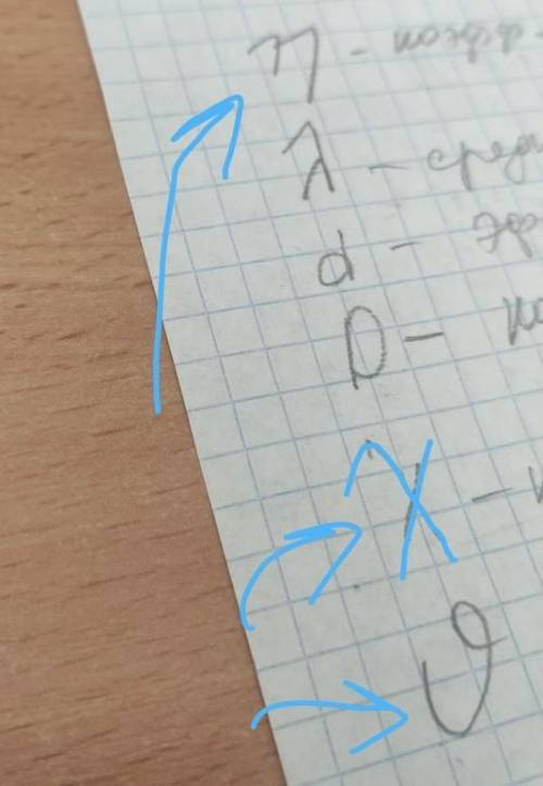 Дайте названия этим буквам в физике​