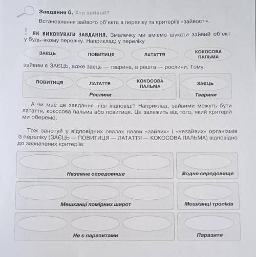 с 6 заданием 7 класс биология