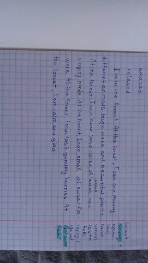 напишите текс и переведите