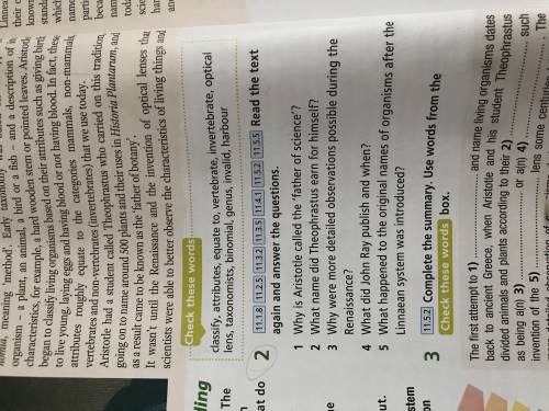 P 10, ex 2: Read the text again and answer the questions.
