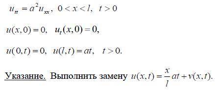 решить. Решите волновое уравнение методом разделения переменных (Метод Фурье для волнового уравнения