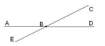 Вычисли углы, если ∢CBD=40°. ∢EBD= °; ∢ABE= °; ∢ABC= °;