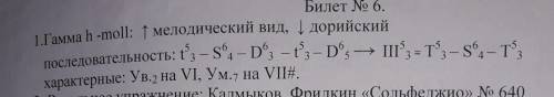 Постройте гамму ! Заранее !