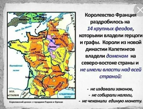 Власть короля в французком королевстве