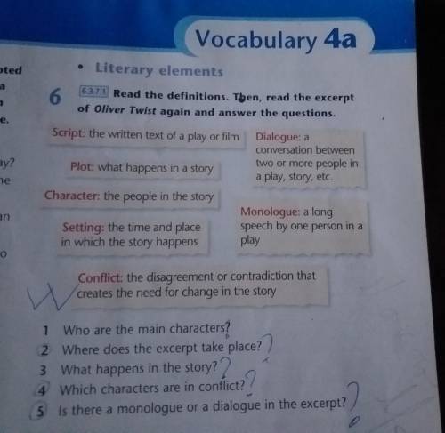 Vocabulary 4а ex6 комек бериндерш