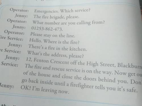 3 9.3.1.1) Read the dialogue again. Take roles and read it out.