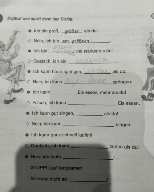 . Ich bin groß, -größer als du, o Nein, ich bin am größten reale • Ich bin wWwbiz, viel stärker als