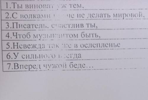 Восстановите знаменитые крыловские выражения