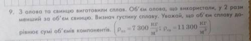З олова та свинцю виготовили сплав