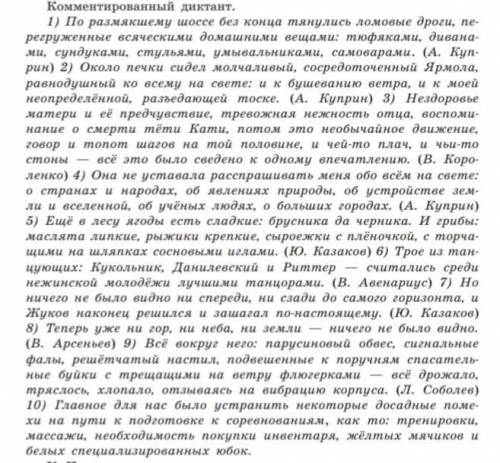 1 Комментированный диктант. Предложения не переписываем, с схем объясняем условия постановки знаков