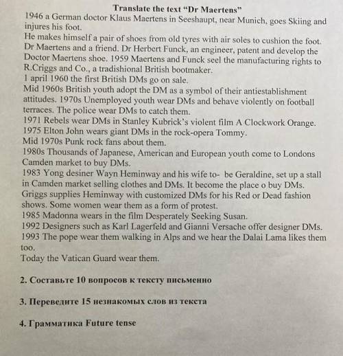 Translate the text Dr Maertens 1946 a German doctor Klaus Maertens in Seeshaupt, near Munich, goes