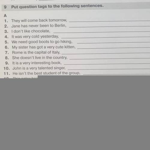 , нужно сделать все предложения :((