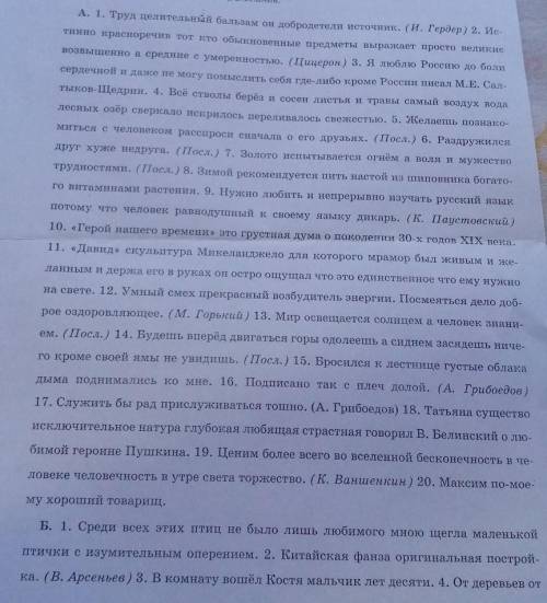 Расставьте недостающие знаки препинания
