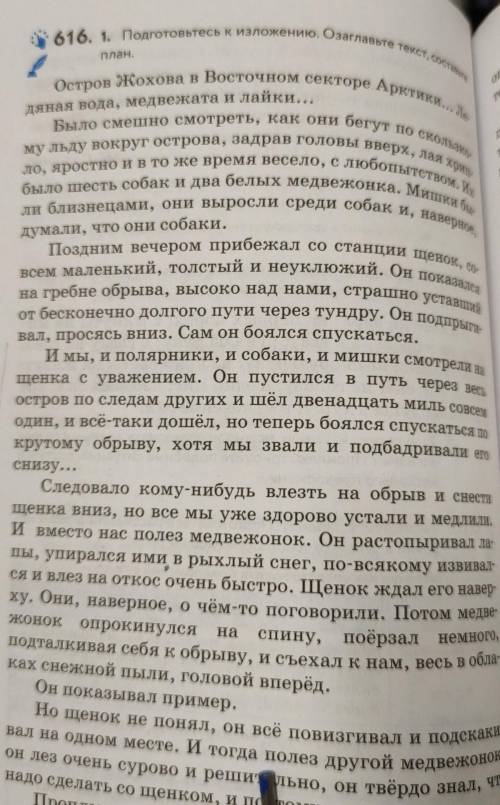 составить план, кто знает???учебник практика Лидман-Орлова