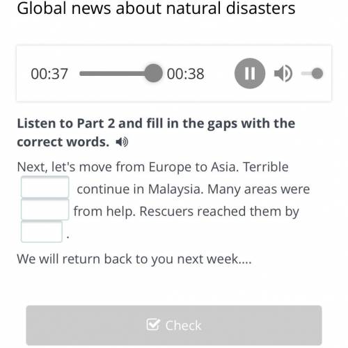 Listen to Part 2 and fill in the gaps with the correct words. Next, let's move from Europe to Asia.